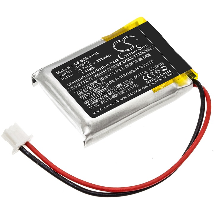 Baterie TECHTEK CS-SDR280SL Li-Polymer 300mAh
