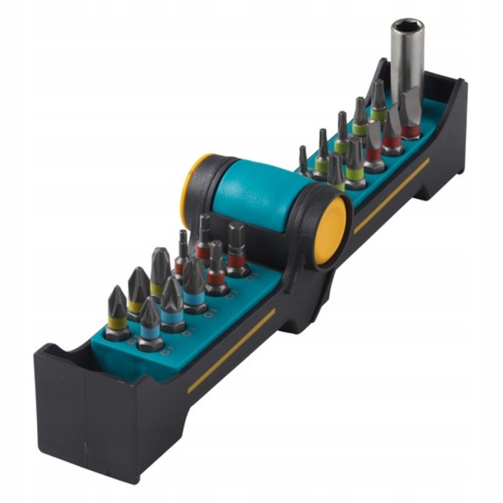 Set 21 Biti Wolfcraft BITBUTLER, Magnetic, 25mm, Design Compact