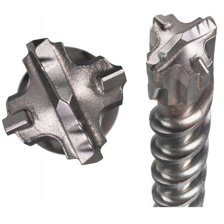 Burghiu SDS-MAX, MILWAUKEE, 15x400/540mm, 4-taisuri, pentru beton si beton armat