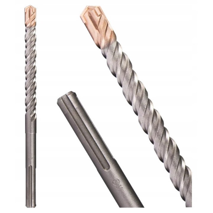 Burghiu SDS Max Modeco, 4 taisuri, 18x340mm, pentru beton, set 1 bucata