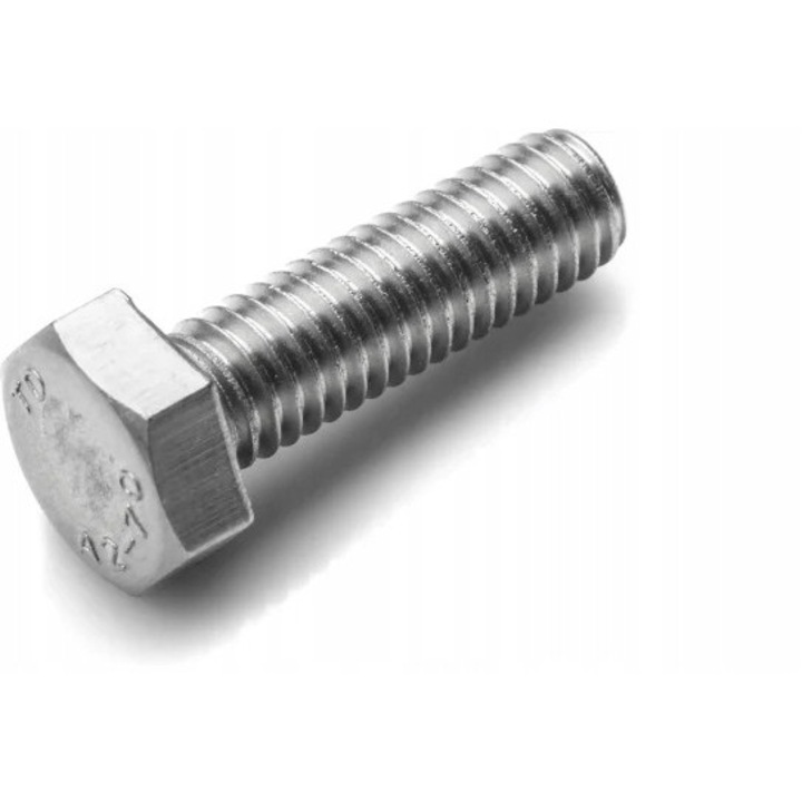 Surub Inox Koelner cu filet complet 5x20mm, 6 buc