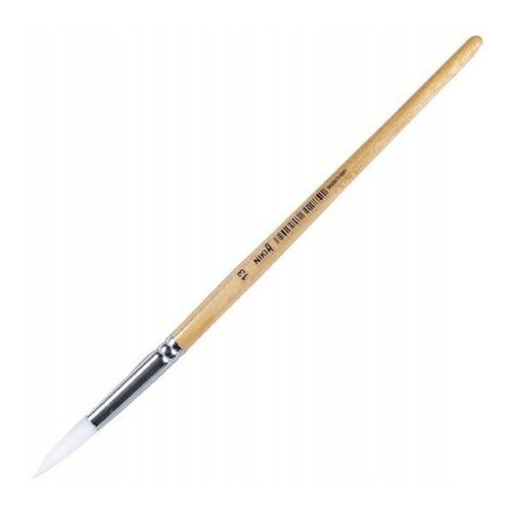 Pensula Nylon Rotunda Nr. 13 pentru Vopsele Acrilice, Acuarela