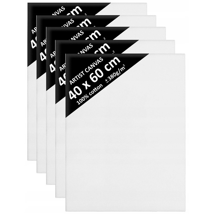 Set 5 Panze Pictura Da Vinci 40x60 cm, Bumbac 380g/m2