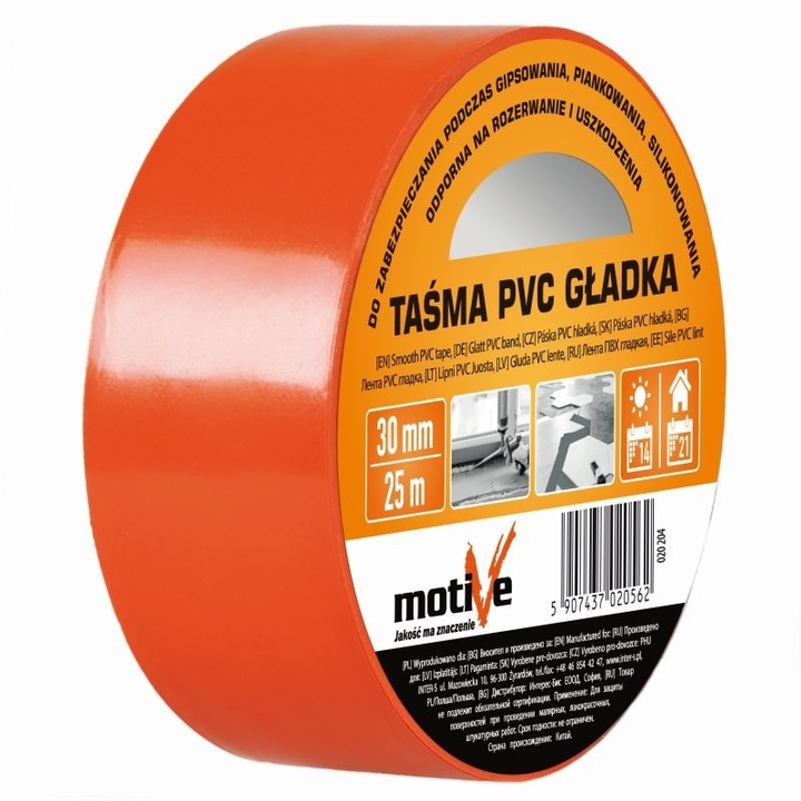 Banda PVC Neteda 48mm/25m - Ideala pentru Vopsitorie si Constructii