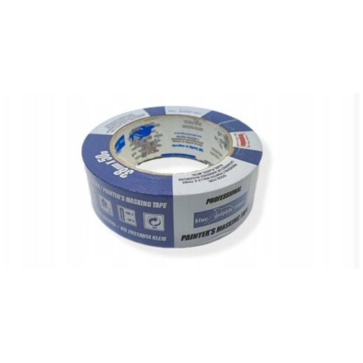 Banda de mascare Blue Dolphin 48mm x 36m, profesionala, albastra
