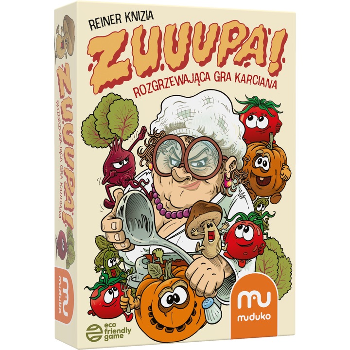 ZUUUPA, társasjáték, Muduko, 2-5 játékos, 20 perc, 8+ év
