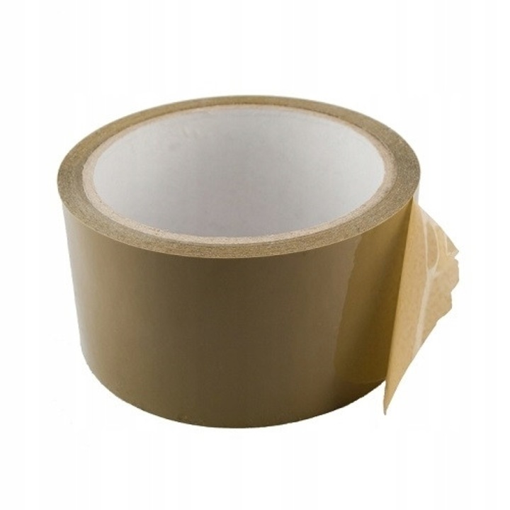 Banda adeziva Neopak BioSolvent, 48mm x 60m, ecologic, maro