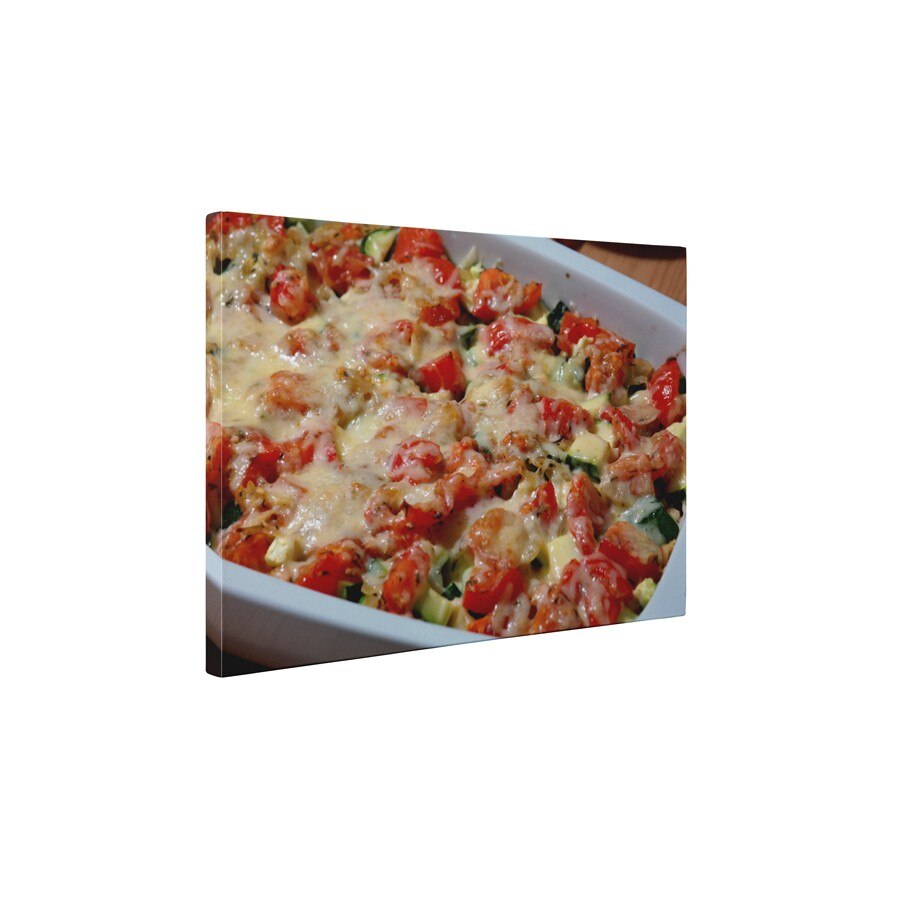 Mancare la cuptor - Tablou Canvas - 75x100 cm