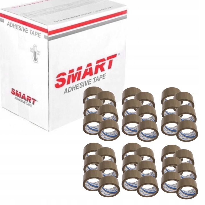 Banda Adeziva Maro 48/90 Smart, 36 Role, Adeziv Acrylic Puternic