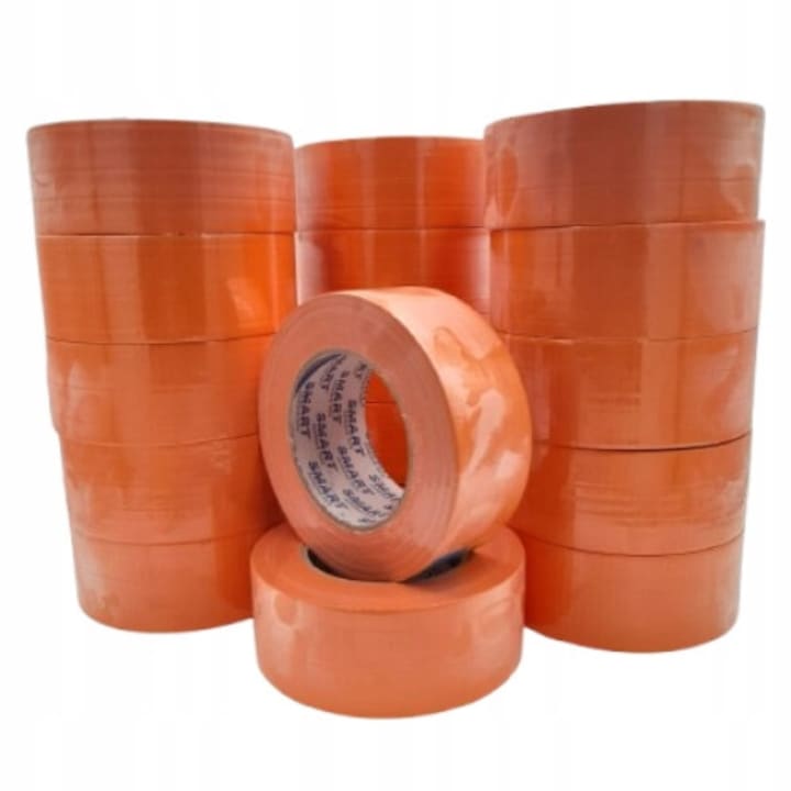 Banda Fatada SMART Portocalie 48mm x 50m - Set 24 Bucati