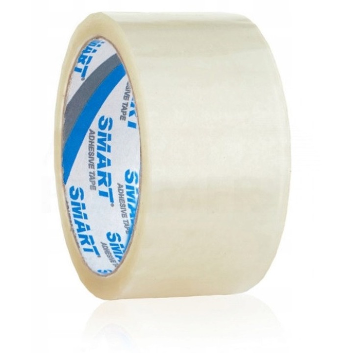 Banda Adeziva Transparenta Smart 48mm x 45Y pentru Ambalare