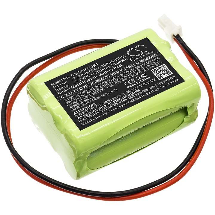 Baterie TECHTEK CS-EPR113BT Ni-MH 700mAh