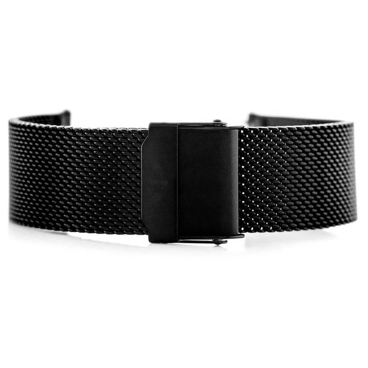 Bisset karkötő - fekete 14mm