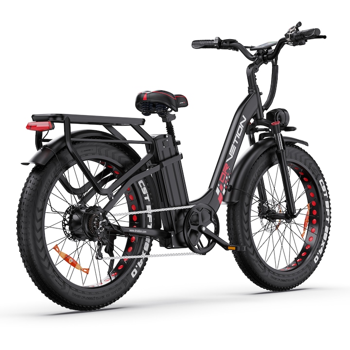 Електрически велосипед Drvetion CTR26, 250W отключваем 1000W, 26x4 инча гуми, хидравлични спирачки, 7 скорости