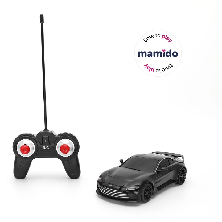 Mamido Távirányítós autó Aston Martin 2022 V12 Vantage R/C 1:24 fekete