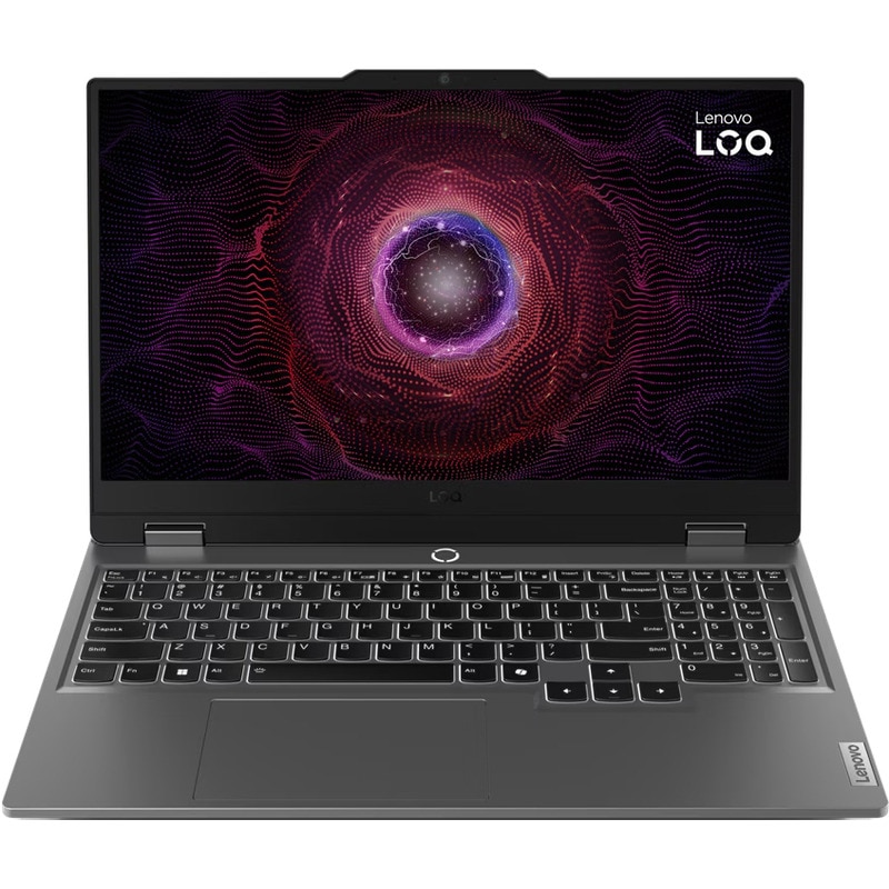 Laptop Lenovo LOQ FHD 15.6 inch AMD Ryzen 5 7235HS 16GB 512GB SSD RTX 4050 Free Dos Luna Grey