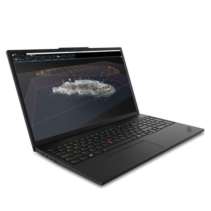 Laptop Lenovo ThinkPad P16s Gen 4, 16" WQUXGA, 16GB RAM, SSD, Érintőkijelző, Fekete