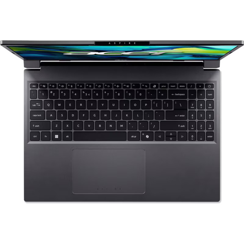 Laptop Acer Aspire Go 15 AG15-51P-79QH cu procesor Intel® Core™ i7-1355U pana la 5.0GHz, 15.3'', WUXGA, IPS, 16 GB DDR5 RAM, 2 TB SSD, Intel® UHD Graphics, Windows 11 Pro, Steel Gray