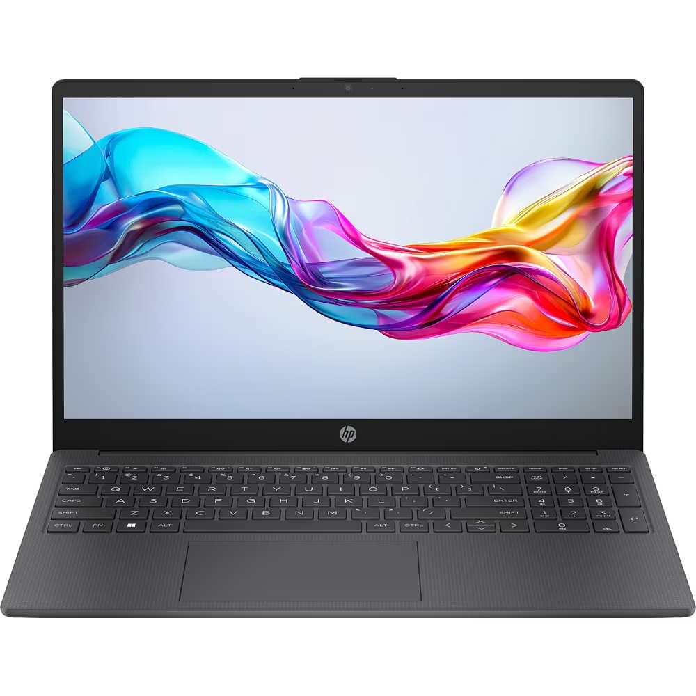 Laptop HP 15-fd0062nq cu procesor Intel Core i7-1255U pana la 4.7 GHz, 15.6'', Full HD, 16 GB DDR4, 2 TB SSD, Intel Iris Xe Graphics, Windows 11 Pro, Chalkboard Gray