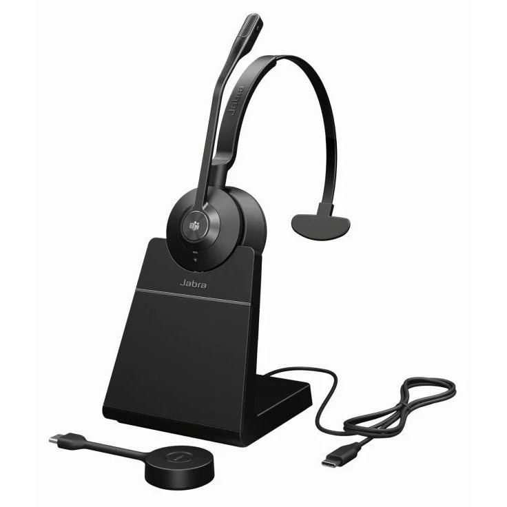 Casti Jabra Engage 55 SE MS Mono Link 400C Stand Negru