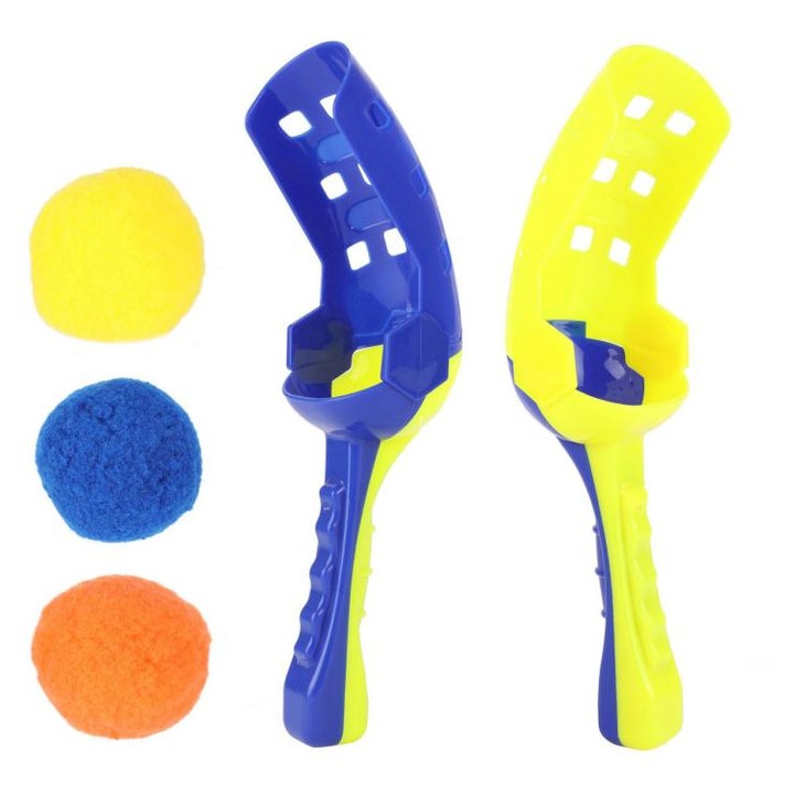 Splash Balls vízi ügyességi játék, 3 labdával, 2 ütővel