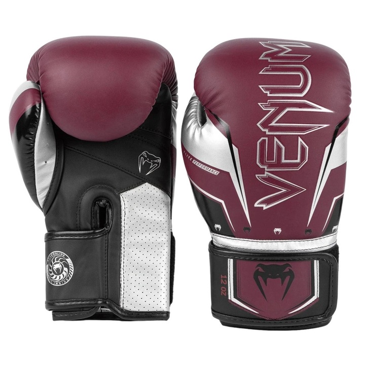 Manusi Box Venum Elite Evo 16oz, Rosu, Profesionale