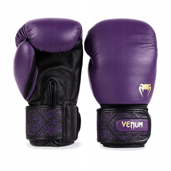 Venum Power 2.0 Boxkesztyű, Sötét Szilva - Prémium Nappa Bőr