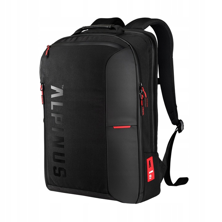 Rucsac Alpinus Tijuca Travel 30L, Fekete, Városba és Utazáshoz