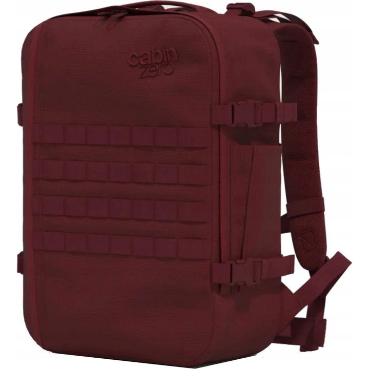 Rucsac Cabin Zero Military 36L, Bagaaj de mana, Wizz Air, Ryanair, Rosu