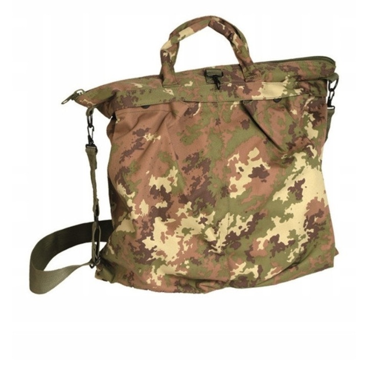 Mil-Tec sisakhuzat, hordozószíjjal, Vegetato terepmintás