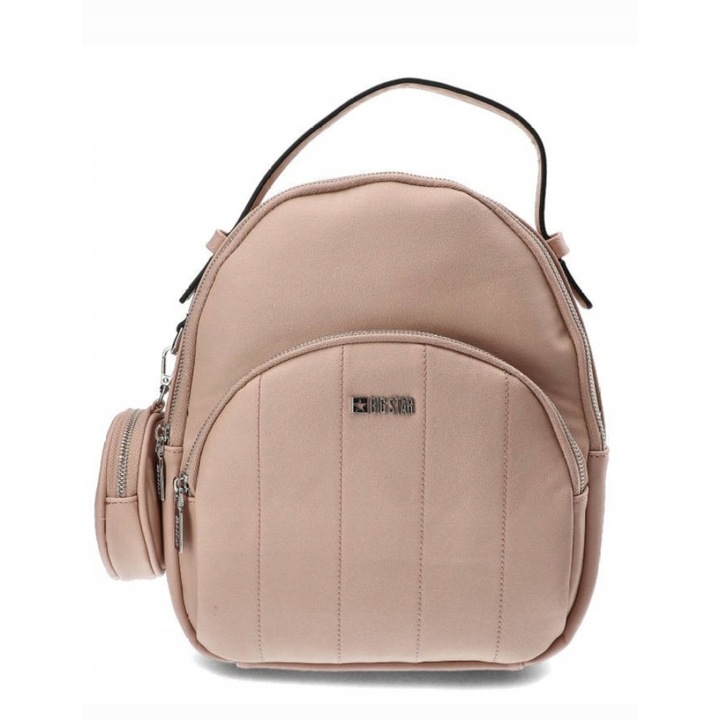 Rucsac Dama Big Star LL574098 Piele Ecologica Pudra