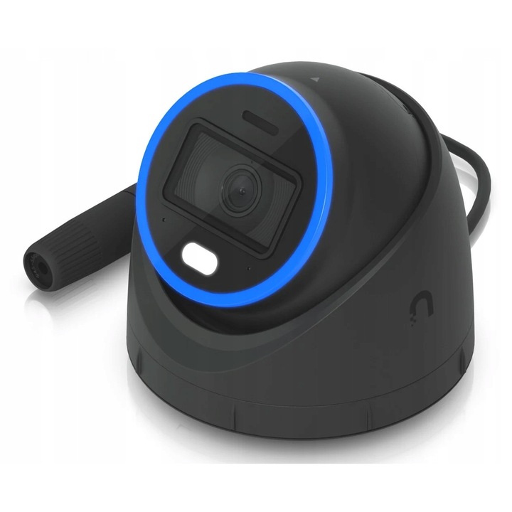 Външна камера за наблюдение Ubiquiti UniFi AI-Turret 4K, черна, устойчива на атмосферни влияния, компактен дизайн