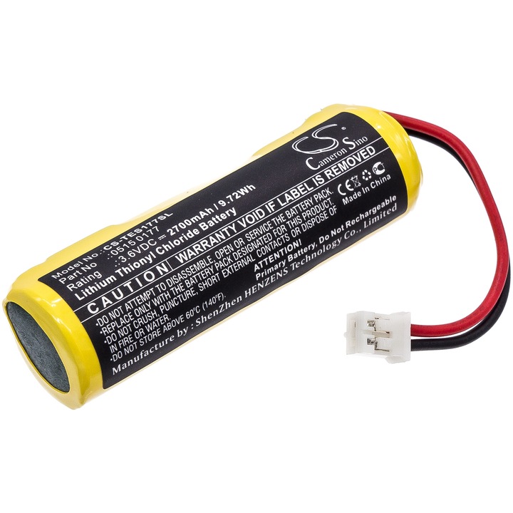 Baterie TECHTEK CS-TES177SL Li-SOCl2 2700mAh