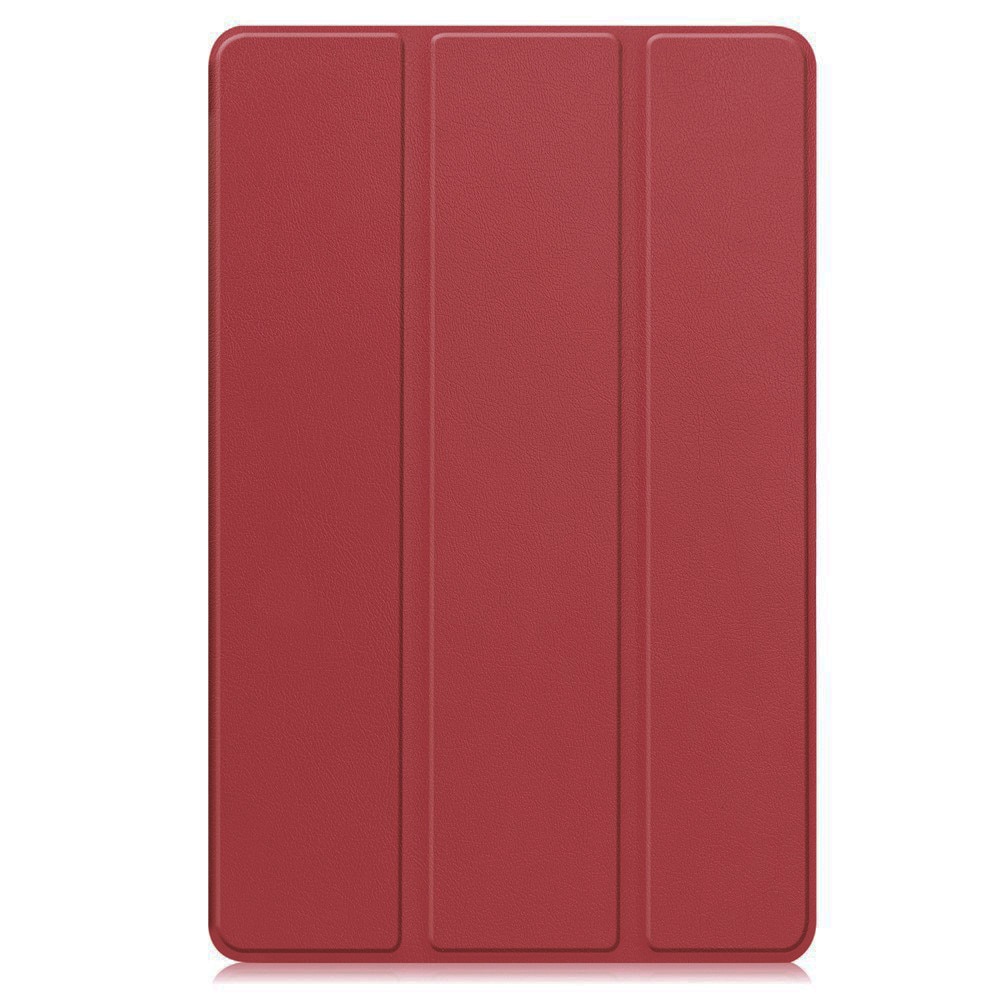 Husa pentru Honor Pad X8a tip stand functie sleep/wake-up si inchidere magnetica, protectie 360 - rosu inchis