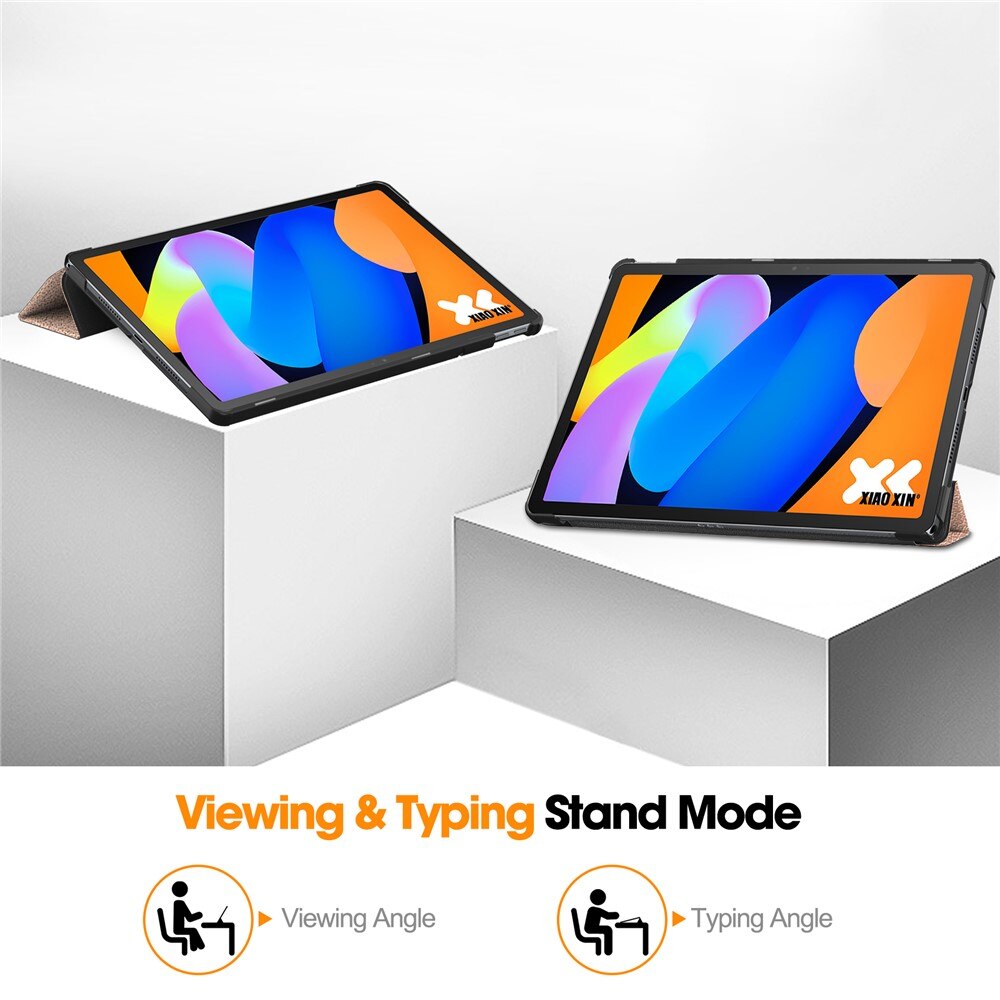 Husa tableta Techsuit FoldPro, Rose Gold, pentru Lenovo Idea Tab 11