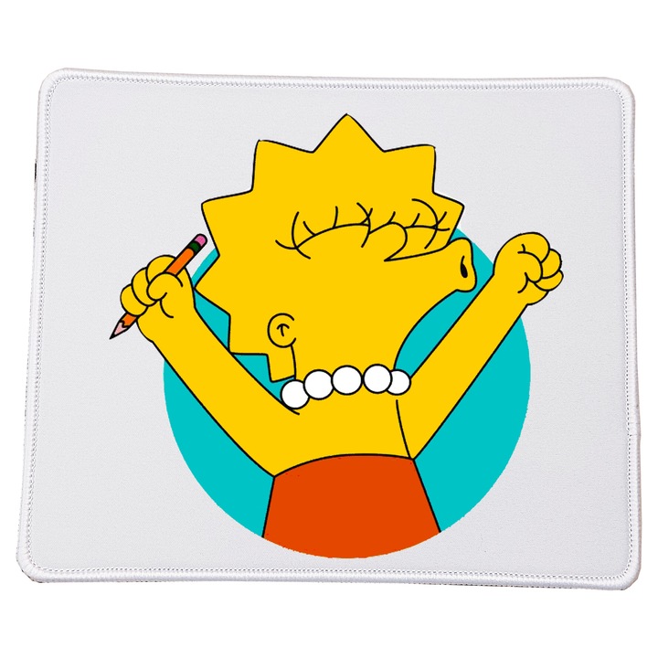 Mousepad The Simpsons, design "Mondays Be Like", 23x20 cm, material durabil