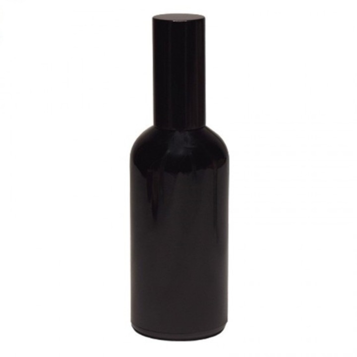 Sticla neagra cu pompa lotiuni, pompa lotiuni lejere GL18 neagra, 100ml