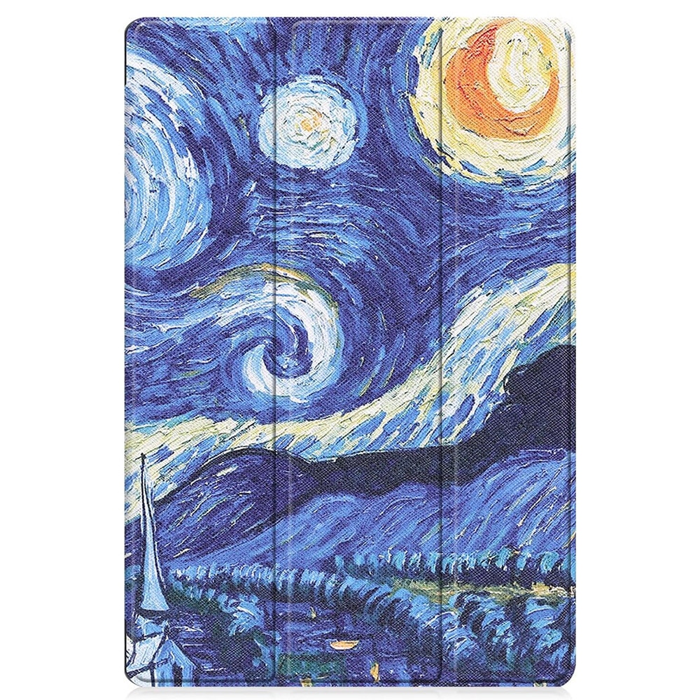 Husa pentru Honor Pad X8a tip stand functie sleep/wake-up si inchidere magnetica, protectie 360 - Starry Night
