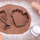 Forma prajituri, Orion, cutit pentru biscuiti in forma de kufel de bere, 10,5x9,5x2,5cm, din otel inoxidabil