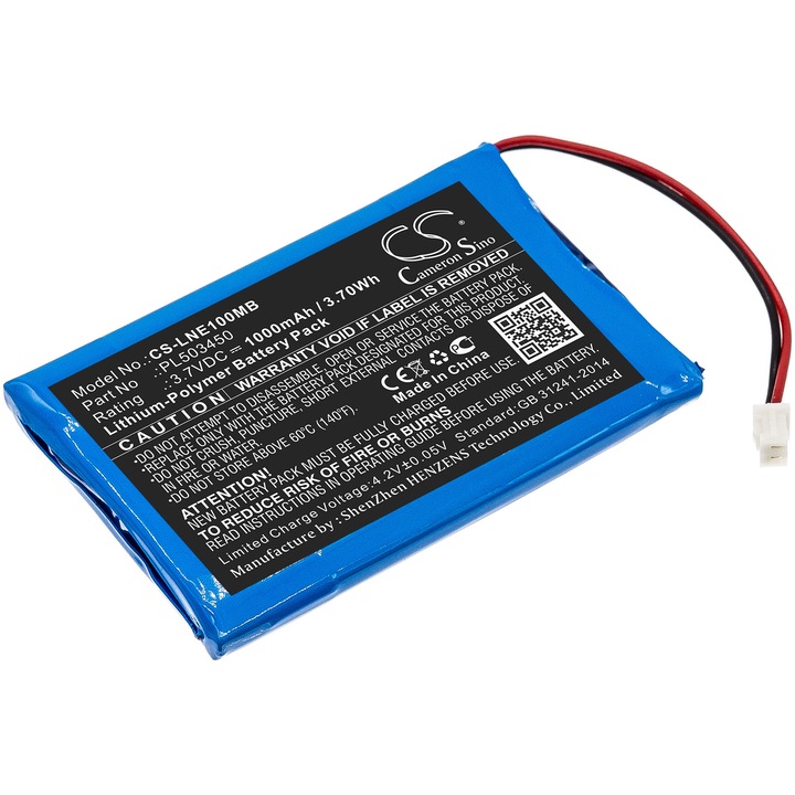 Baterie TECHTEK CS-LNE100MB Li-Polymer 1000mAh