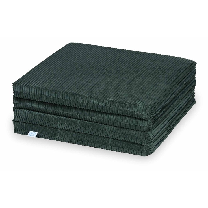 Килимче за игра, Mimii, 120x120см, зелено, от мека пяна