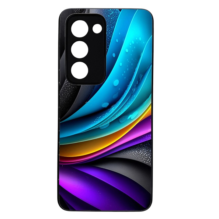 Husa TPU Soft compatibila cu Oppo A5 4G/5G, Stripes Design