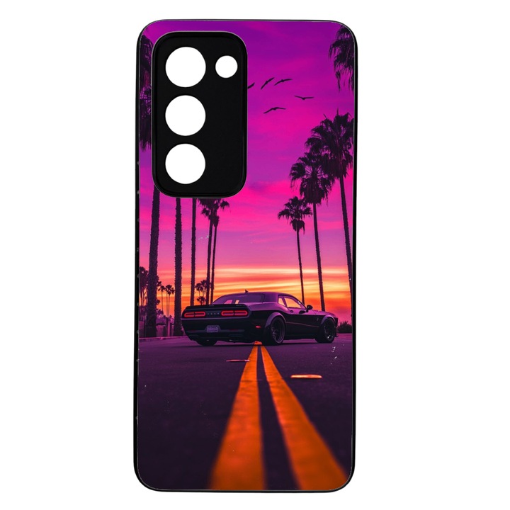 Husa TPU Soft compatibila cu Oppo A5 4G/5G, Sunset2 Design