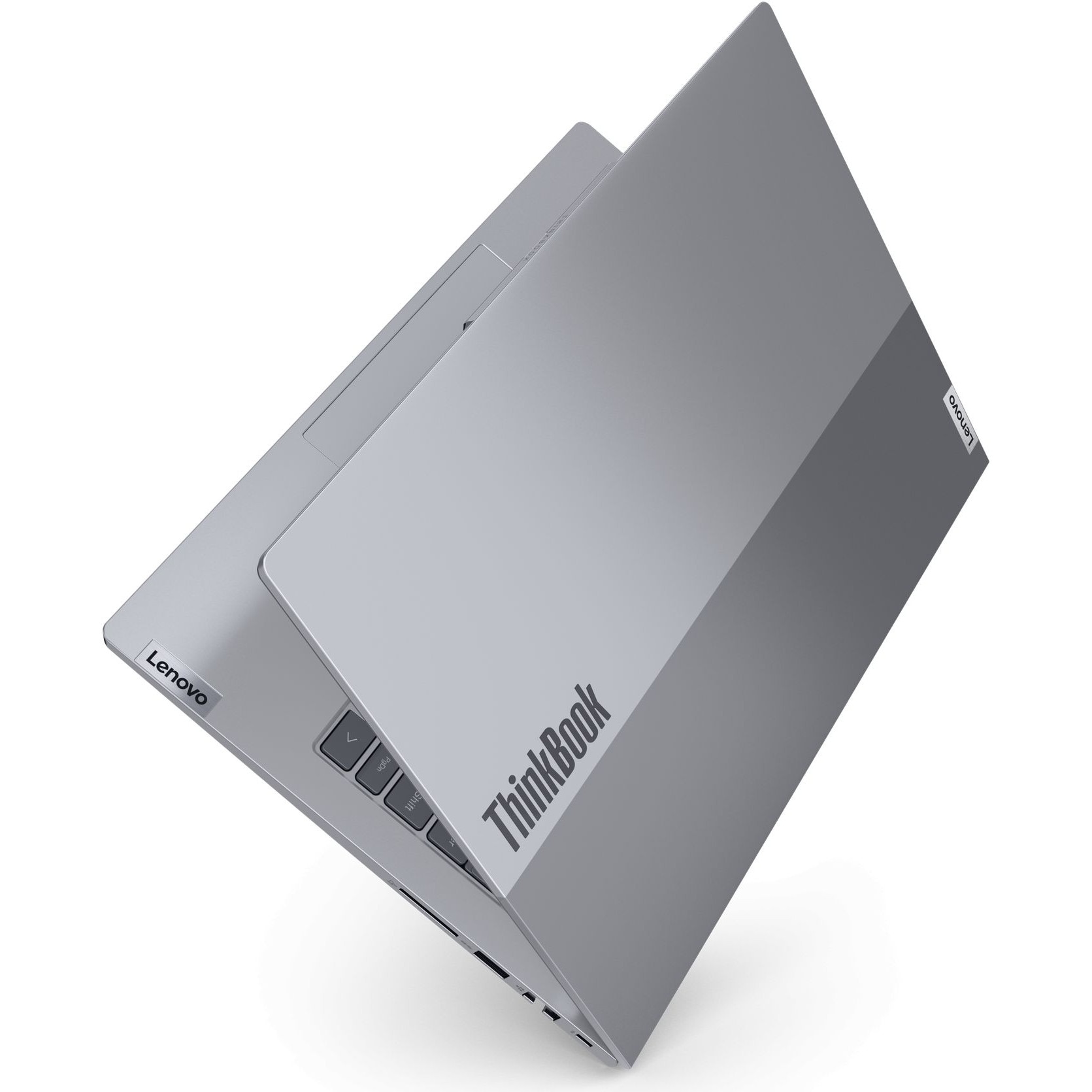 Laptop Lenovo ThinkBook 14 G8 IRL, 14" WUXGA 1920x1200 IPS 300nits, Intel Core 5 210H 8-core, 40 GB DDR5, 512 GB SSD m2 PCIe, 1TB SSD m2 PCIe, Intel Graphics, Windows 11 Pro, Aluminium Case 1.36 kg Arctic Grey