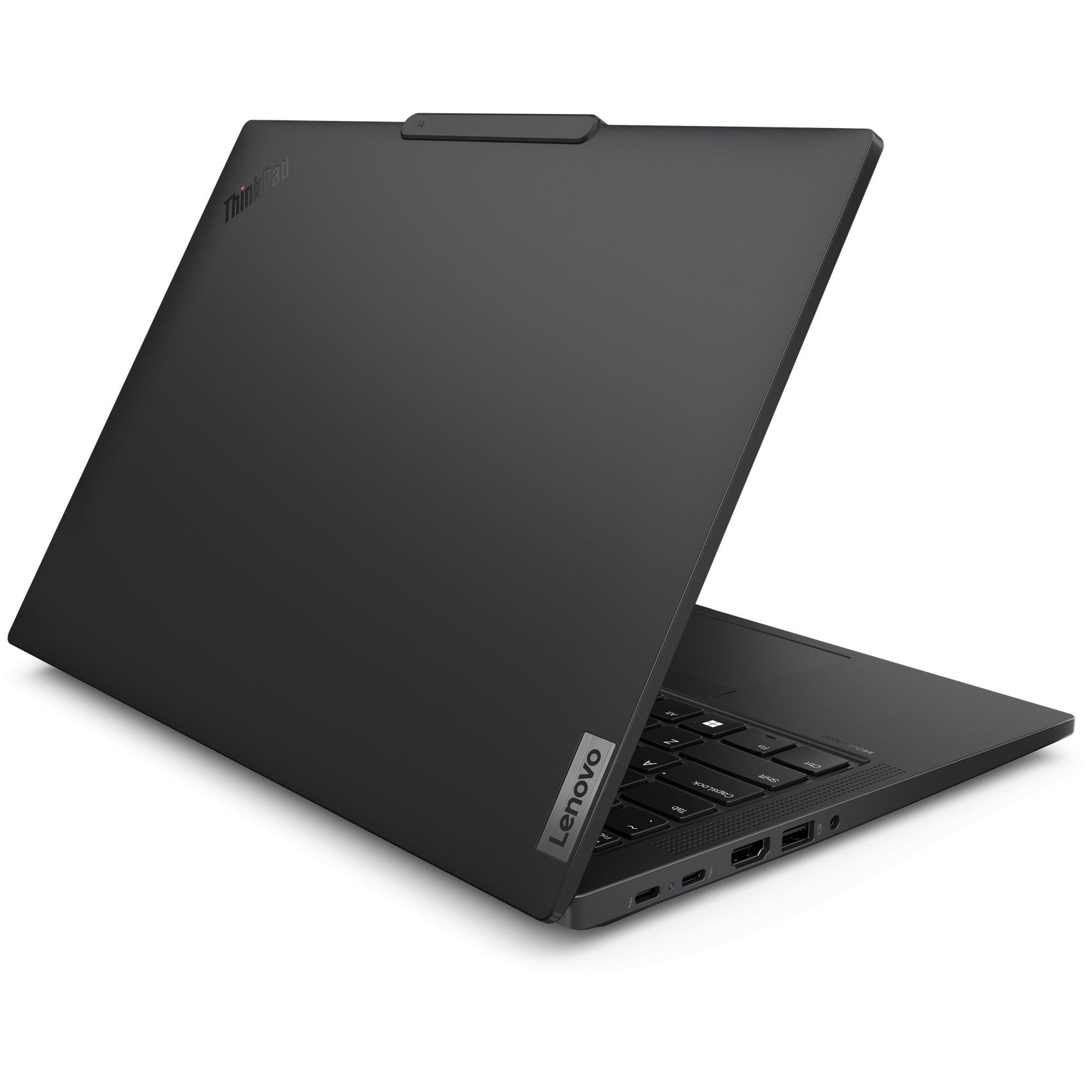 Laptop Lenovo ThinkPad T14 Gen 5 (Intel), 14" FHD IPS 500nits Touch Screen, Intel Core Ultra 5 135U 12-core, 24 GB DDR5, 512 GB SSD m2 PCIe, Intel Graphics, Windows 11 Pro, 1.38 kg. Black