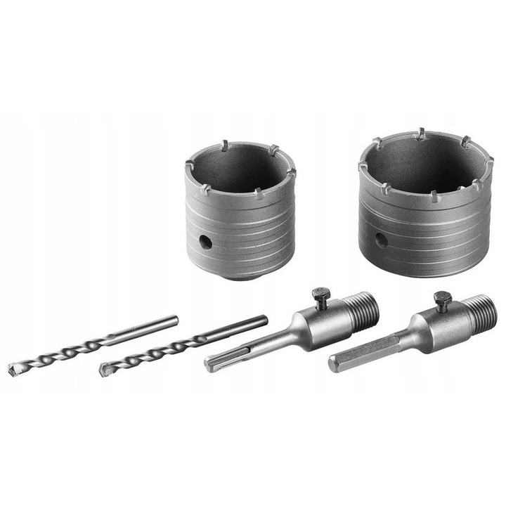 Parkside Set Burghie Carota Piatra, Zidarie, Beton Usor SDS-plus