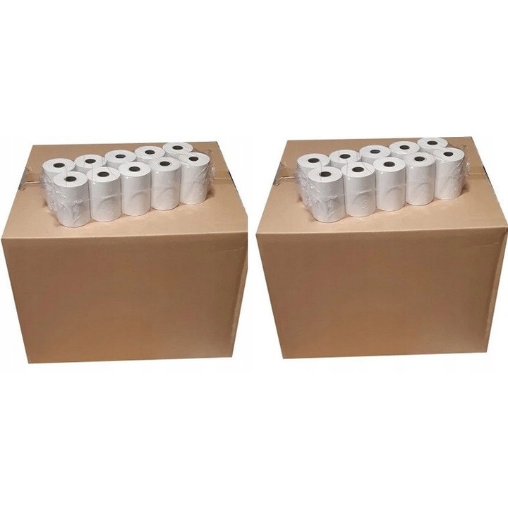 Role Termice 57x25mm, 320 buc. - Hartie Termosensibila