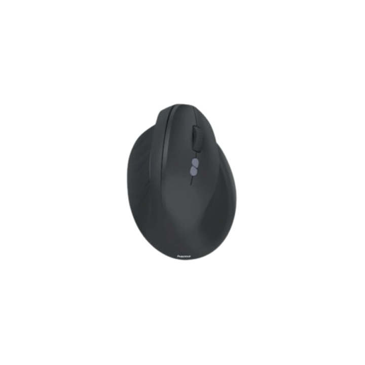 Mouse vertical Hama EWM-500R Ergonomic, Wireless 2.4Ghz, USB-A Negru