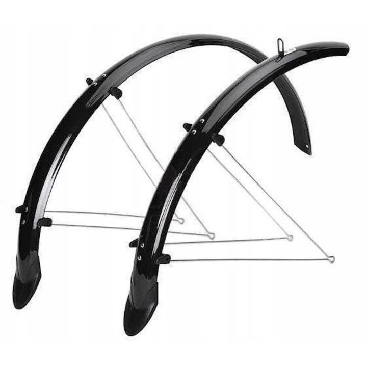 Aripi Bicicleta Orion 28" x 58mm Negre, Vinil Flexibil