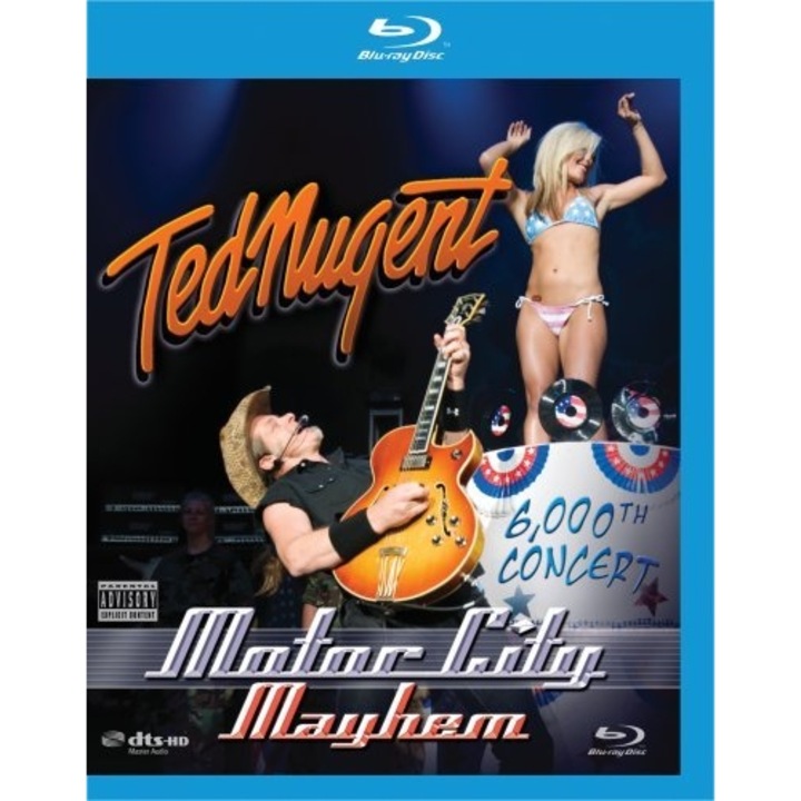 Ted Nugent-Motor City Mayhem: The 6000Th Show-BD
